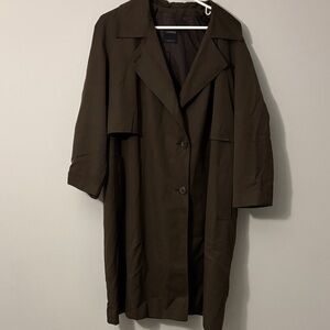 Women's Dark Brown Trench Coat